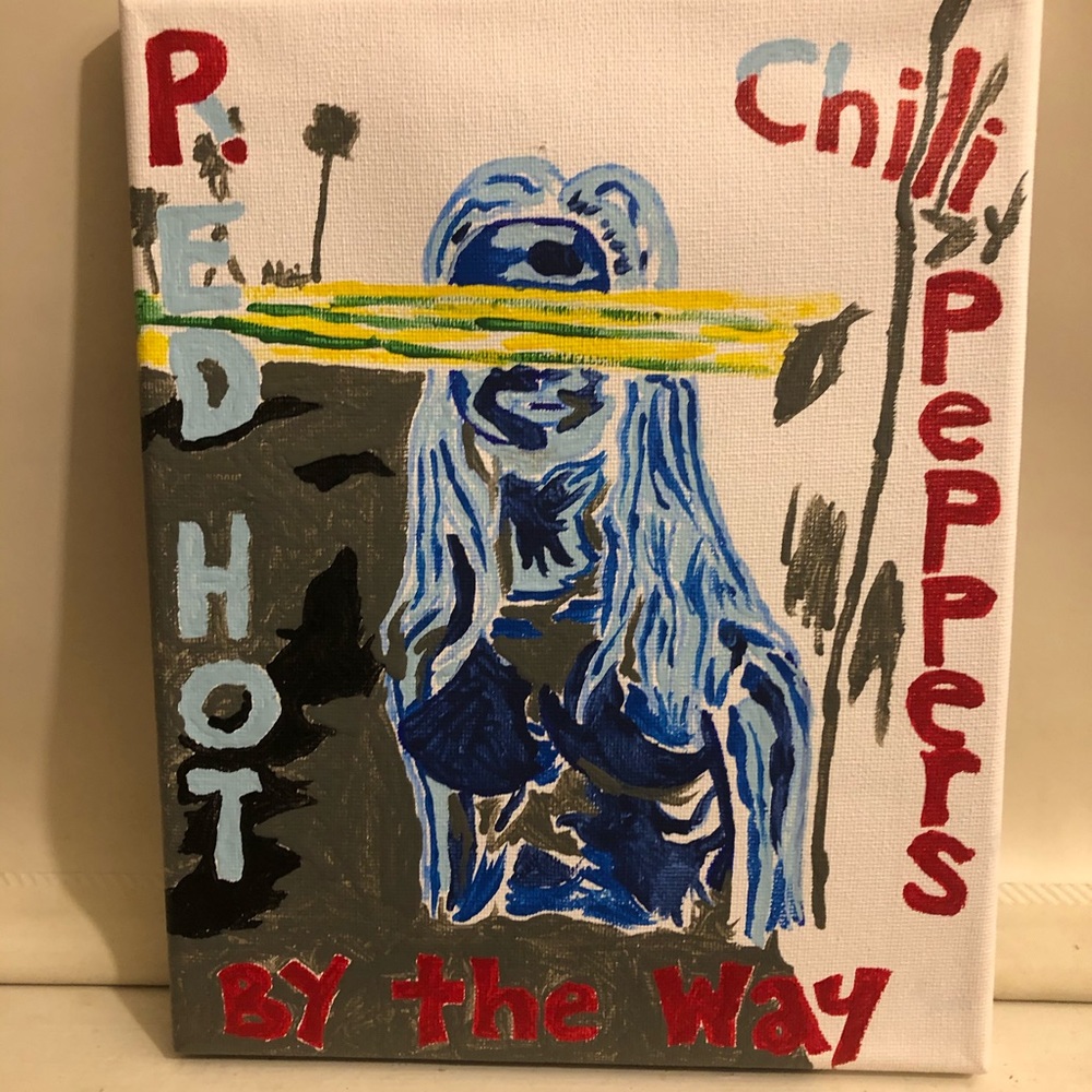 Red Hot Chili Peppers By The Way painting